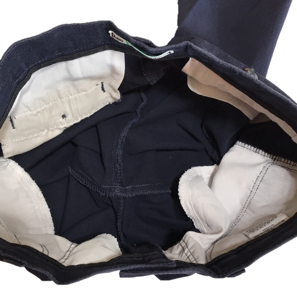 LEE—RELAXED STRAIGHT LEGS—“AT THE WAIST”—Women’s Navy Blue Pants—10Med - Picture 12 of 15